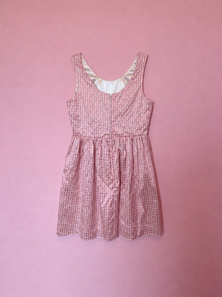 Silk Stripe Dress