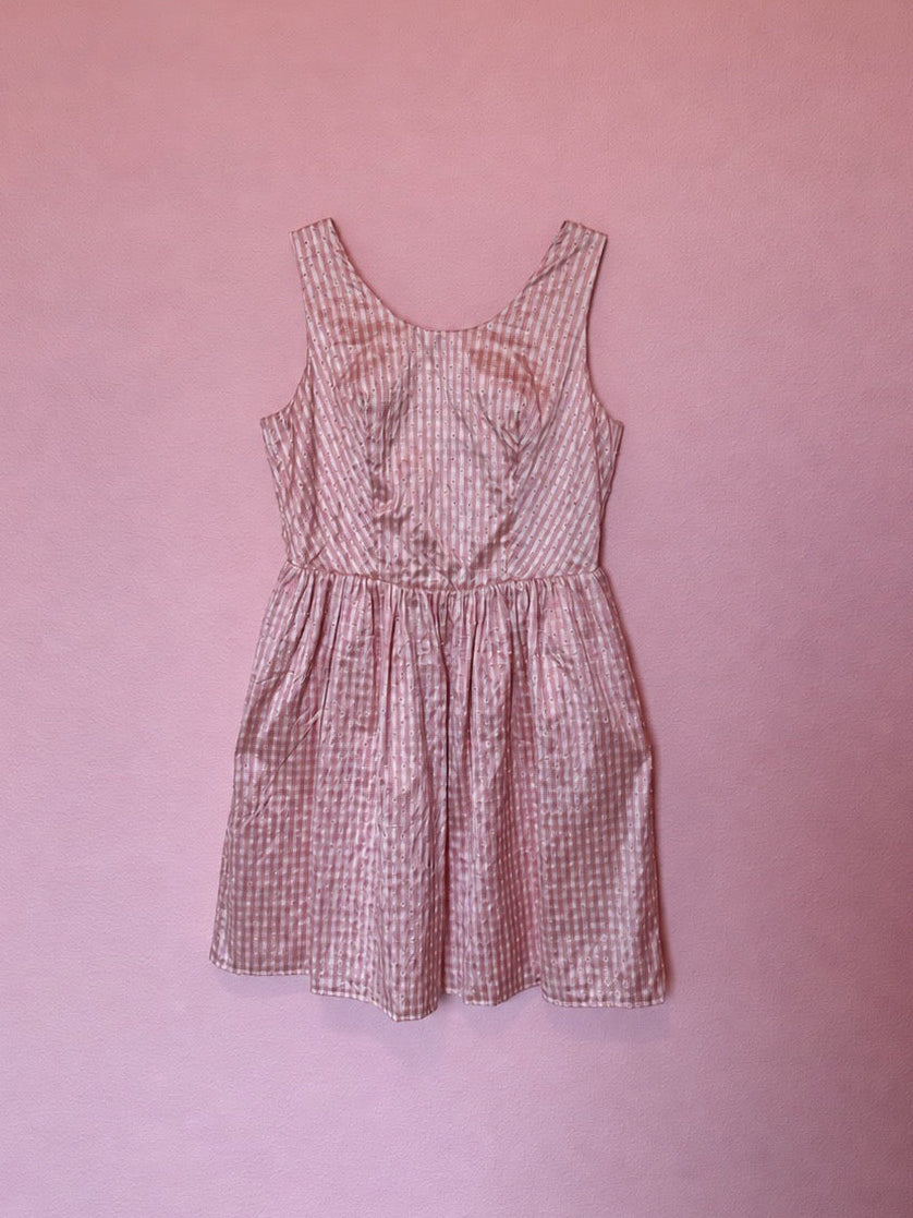 Silk Stripe Dress