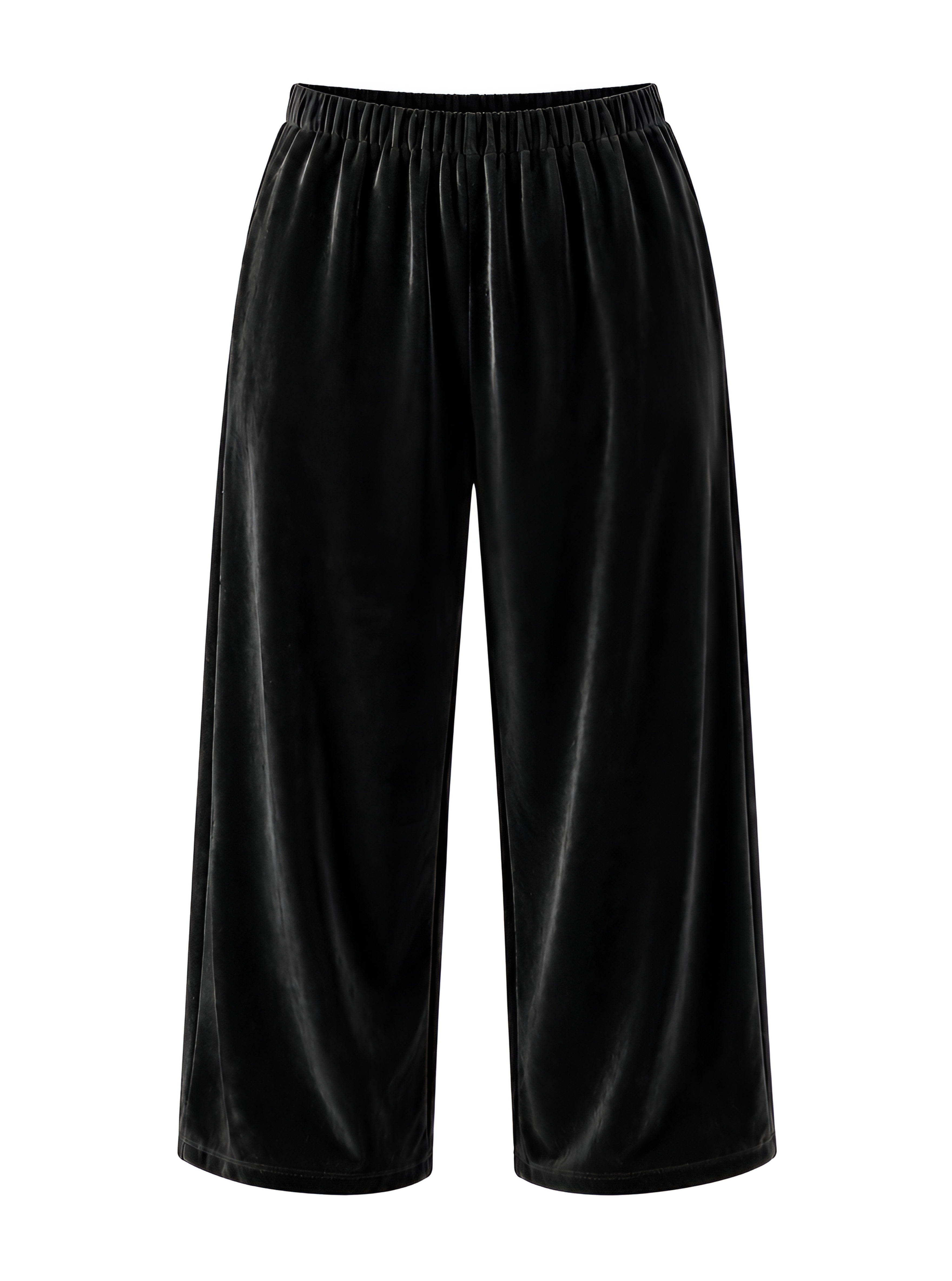 Wide Leg Velour Pant